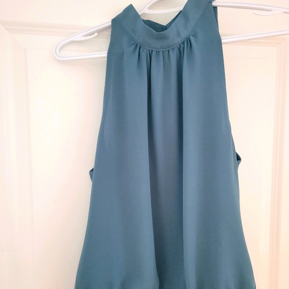 Open Back Tank Top